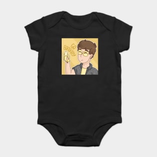 Wilbur Soot & banana Baby Bodysuit